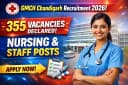 Vacancy Declared: GMCH Chandigarh 355 Posts Recruitment 2026 Notification Out