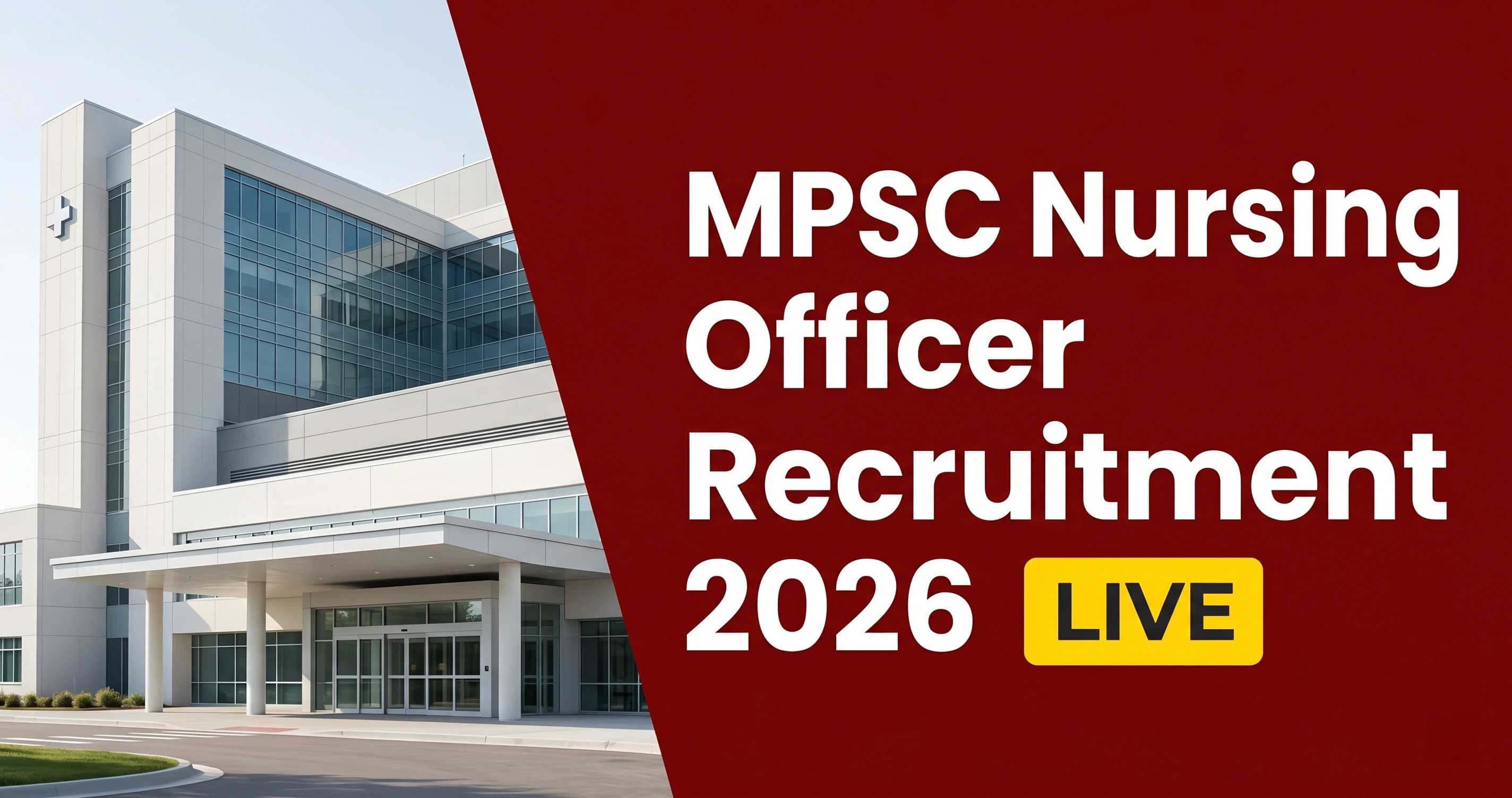 MPSC Nursing Officer Recruitment 2026 – 42 Vacancies Open, Apply Online Before June 12
