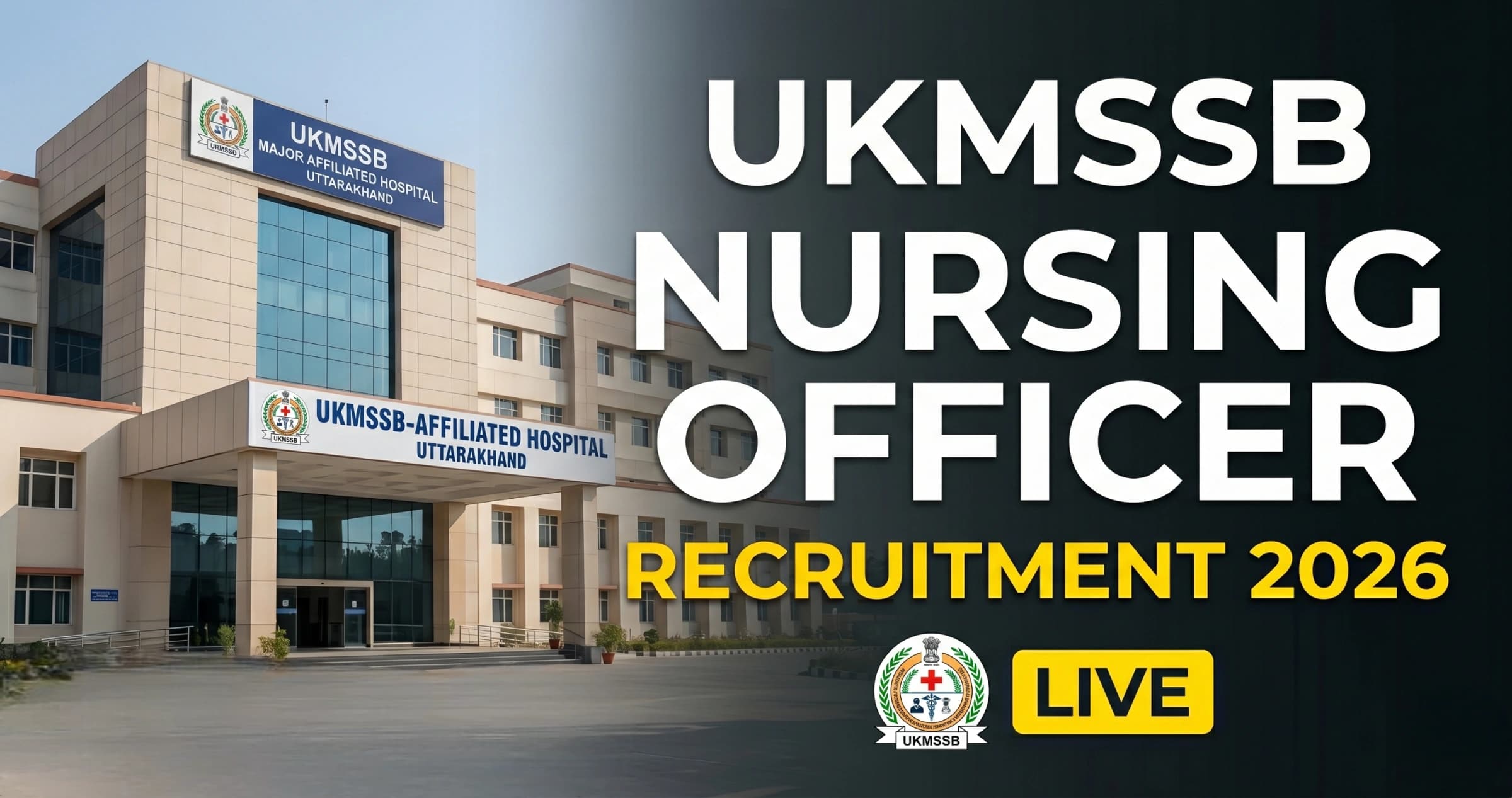 UKMSSB Nursing Officer Recruitment 2026: 196 Vacancies Released – Check Eligibility, Salary & Apply Online