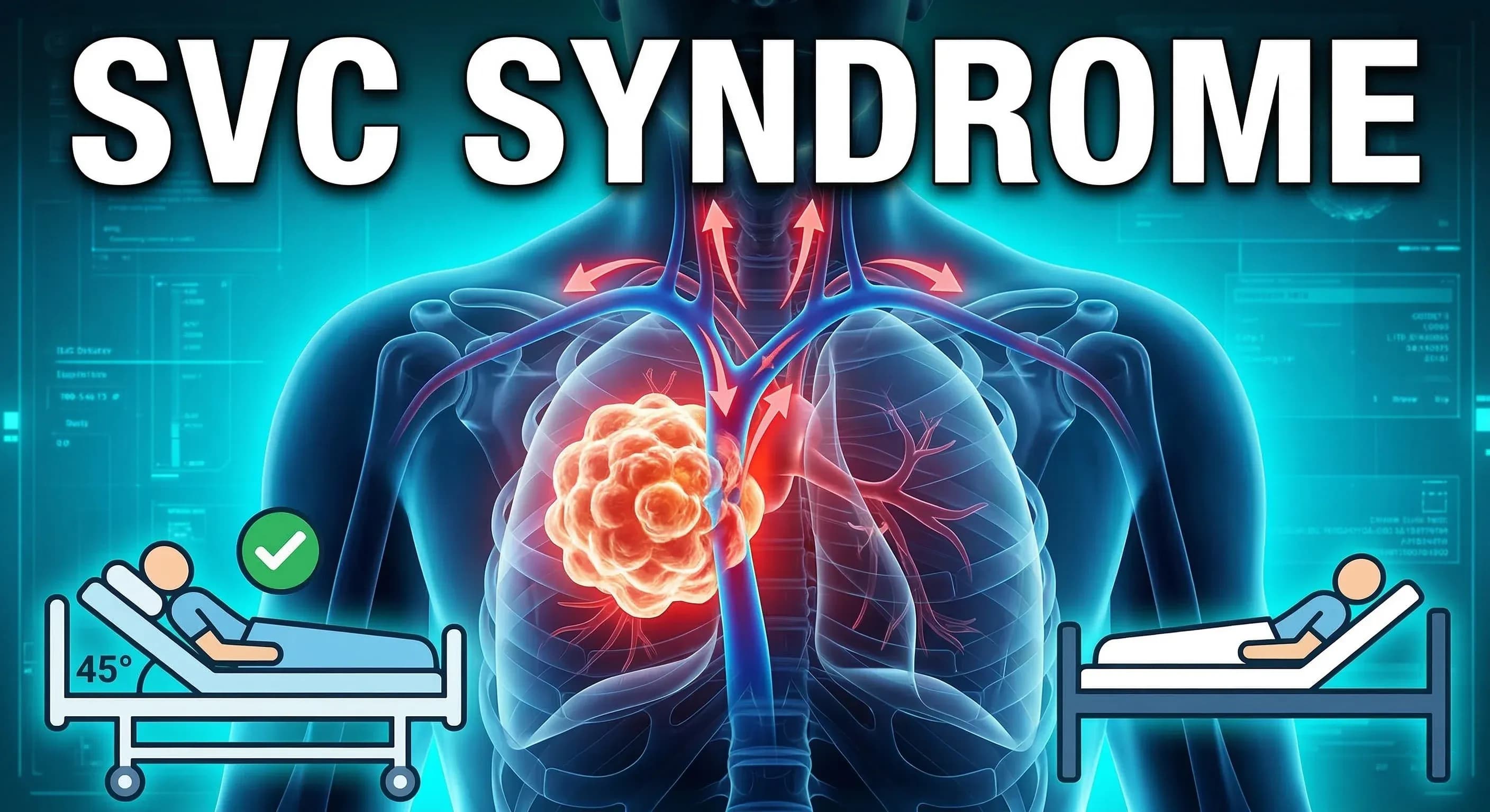 Superior Vena Cava (SVC) Syndrome Nursing Notes, NCP & Management | NORCET & NCLEX
