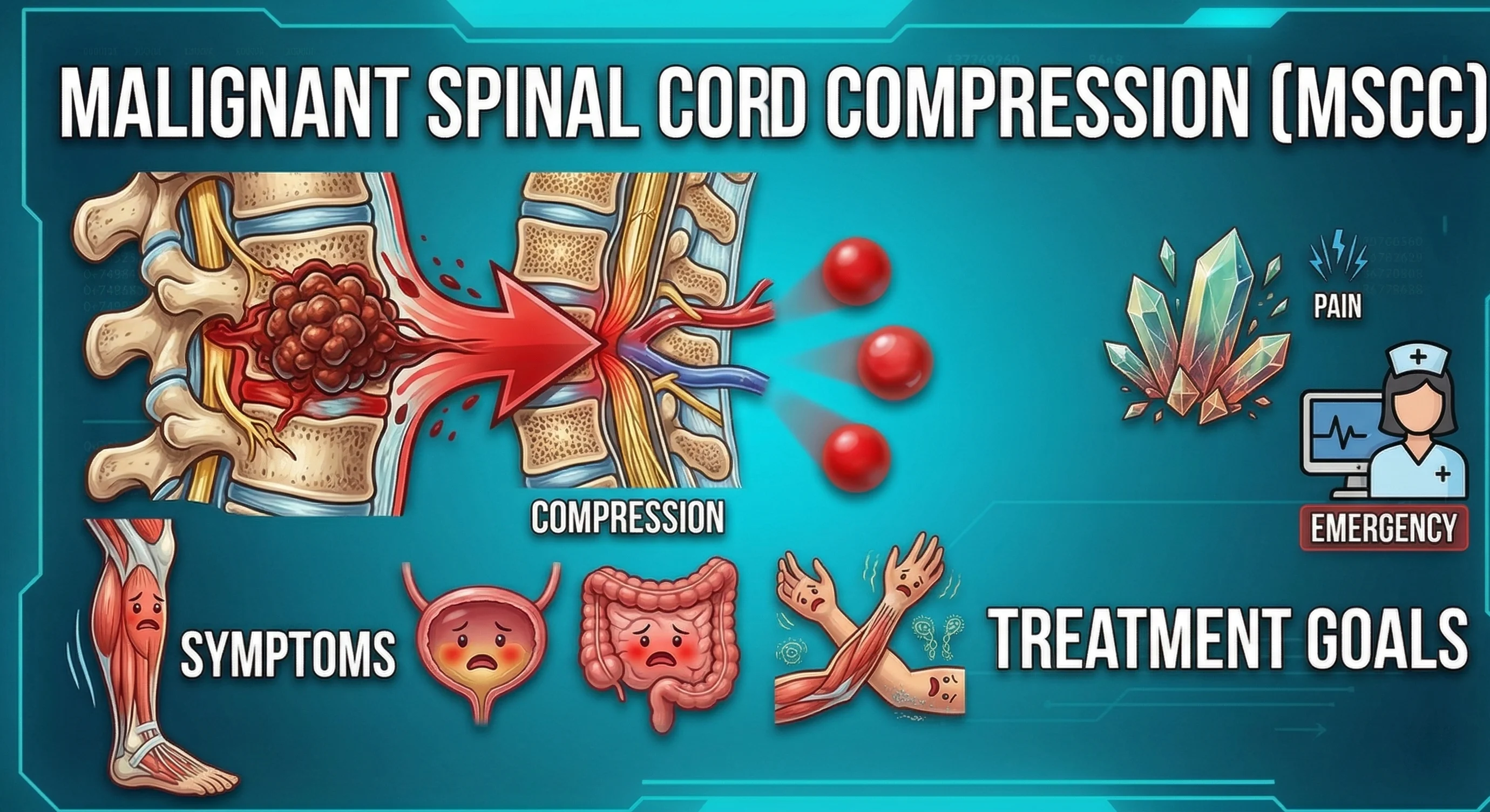Malignant Spinal Cord Compression (MSCC): Pathophysiology, NCLEX Notes & Nursing Care Plan